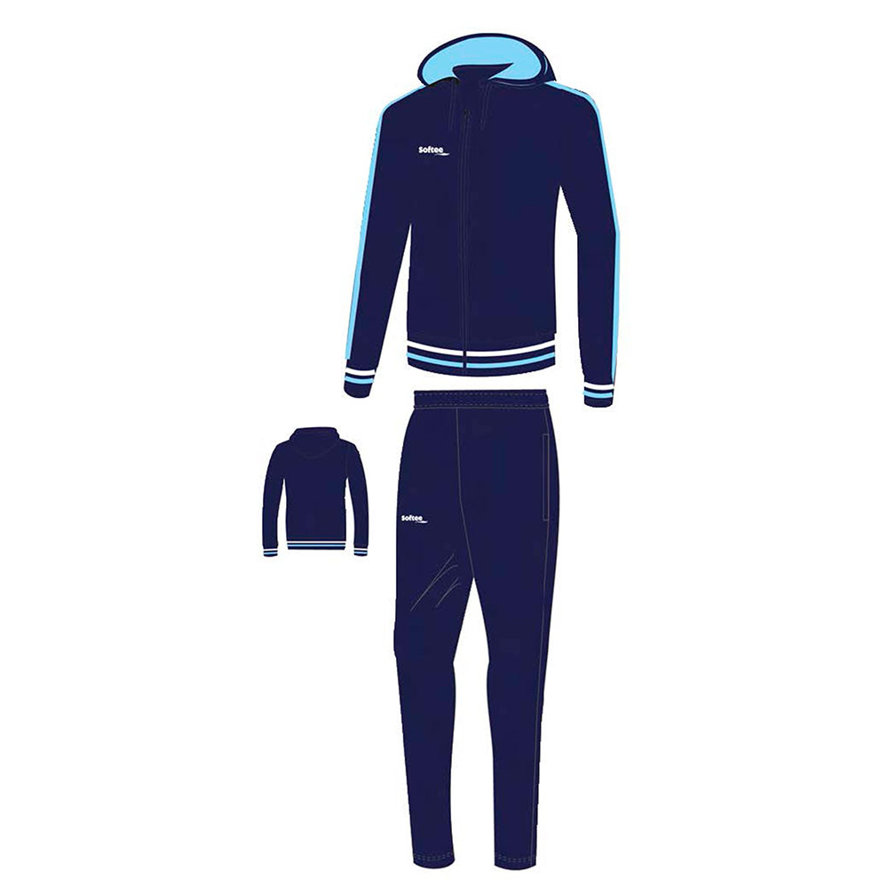 Softee Fed Tracksuit Blau 3XL Mann von Softee