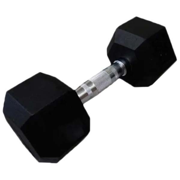 Softee Hex Dumbbell Schwarz 12.5 kg von Softee