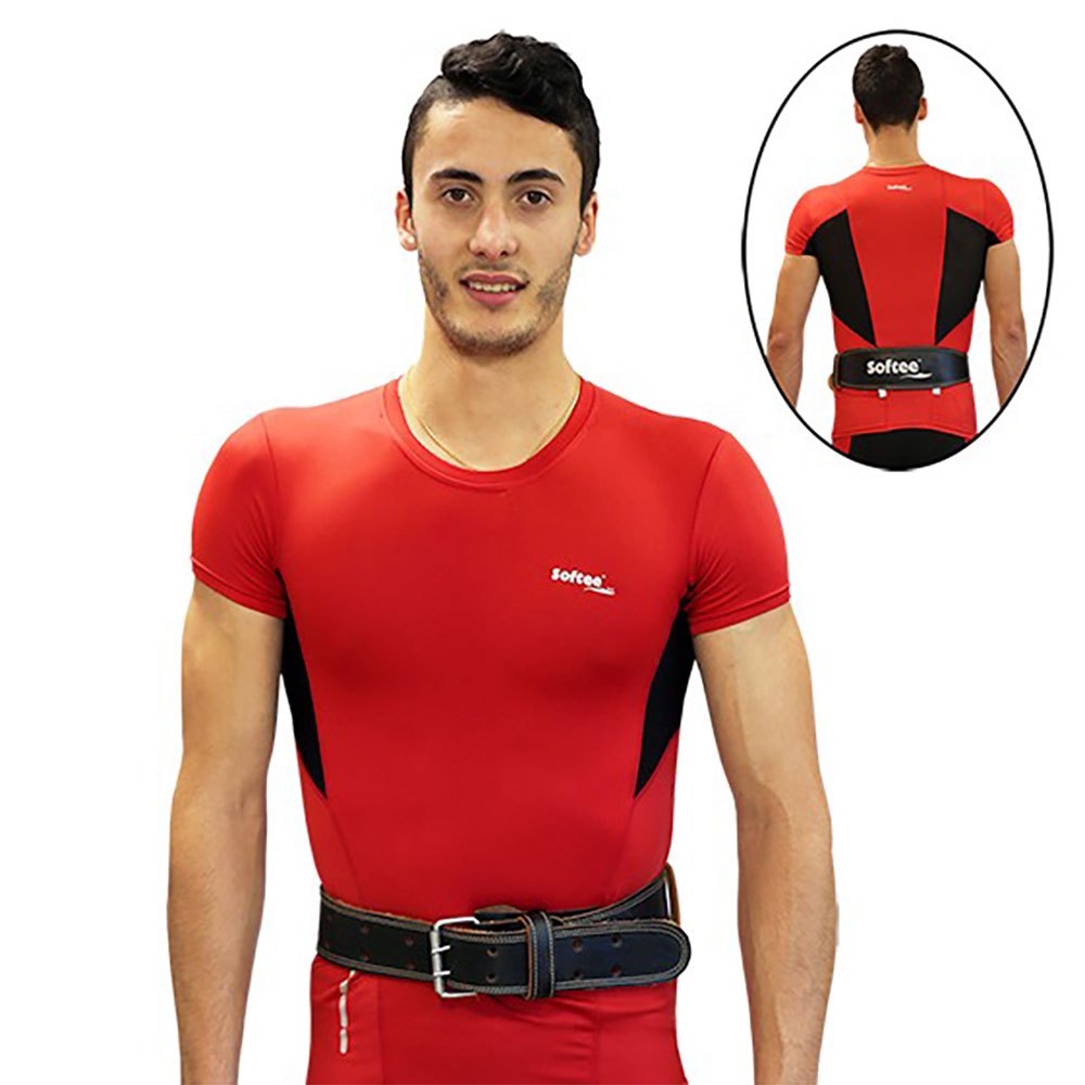 Softee Weightlifting Belt Schwarz 93.5 cm Softee Weightlifting Belt Schwarz 93.5 cm von Softee