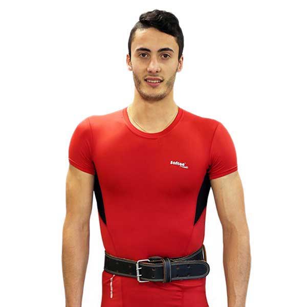 Softee Weightlifting Belt Rot M Softee Weightlifting Belt Rot M von Softee