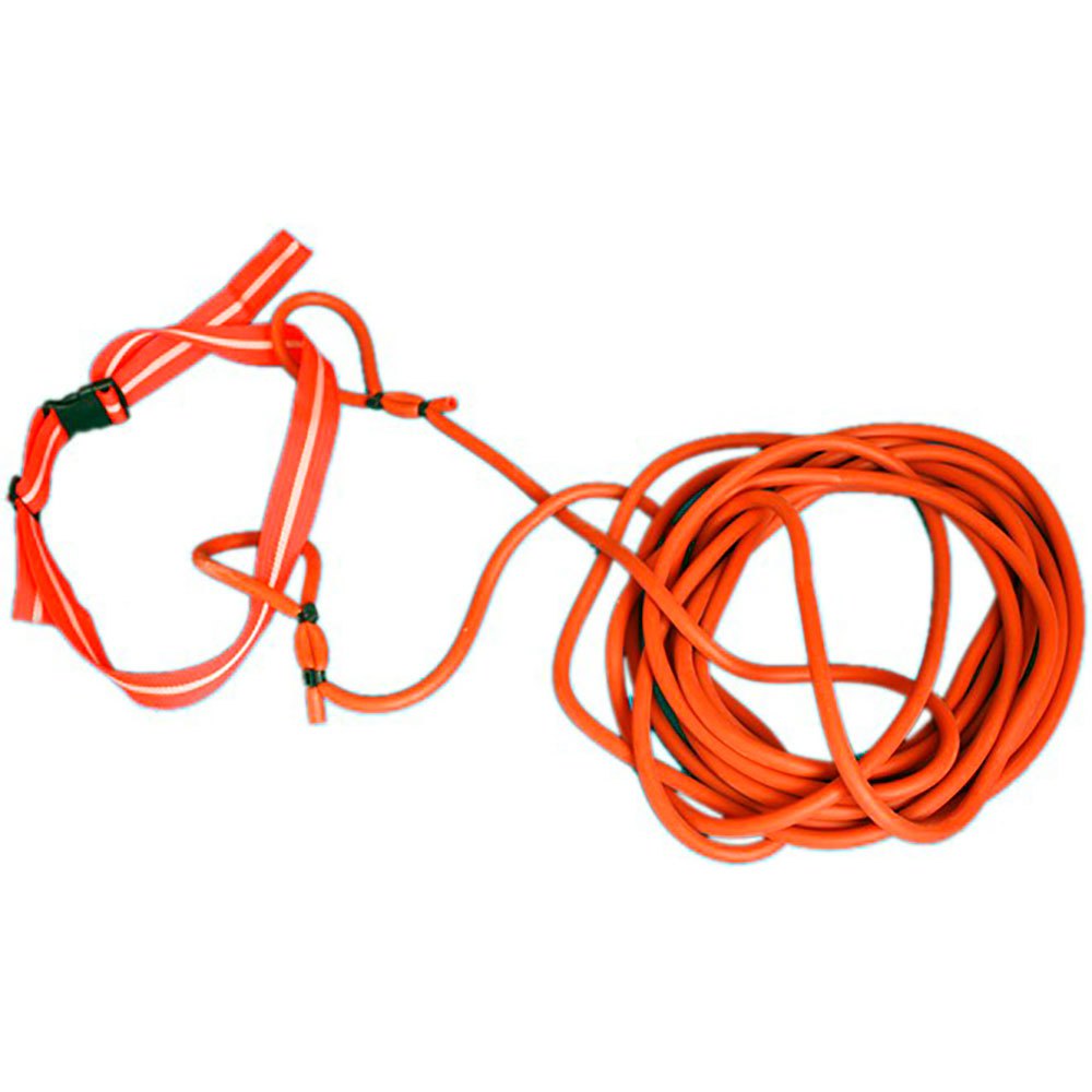 Softee Medium Density Resistance Training Belt Orange 10 m von Softee