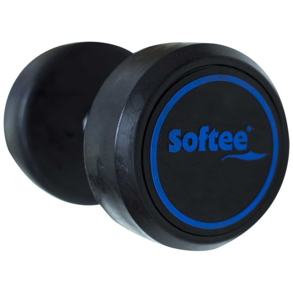 Softee Modern 10kg Dumbbell Schwarz 10 kg von Softee