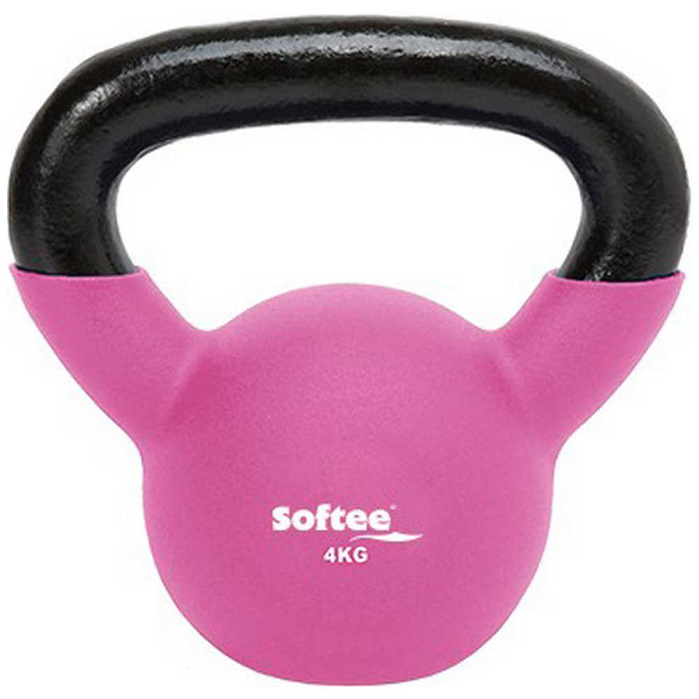 Softee Neoprene 4kg Kettlebell Rosa 4 kg Softee Neoprene 4kg Kettlebell Rosa 4 kg von Softee