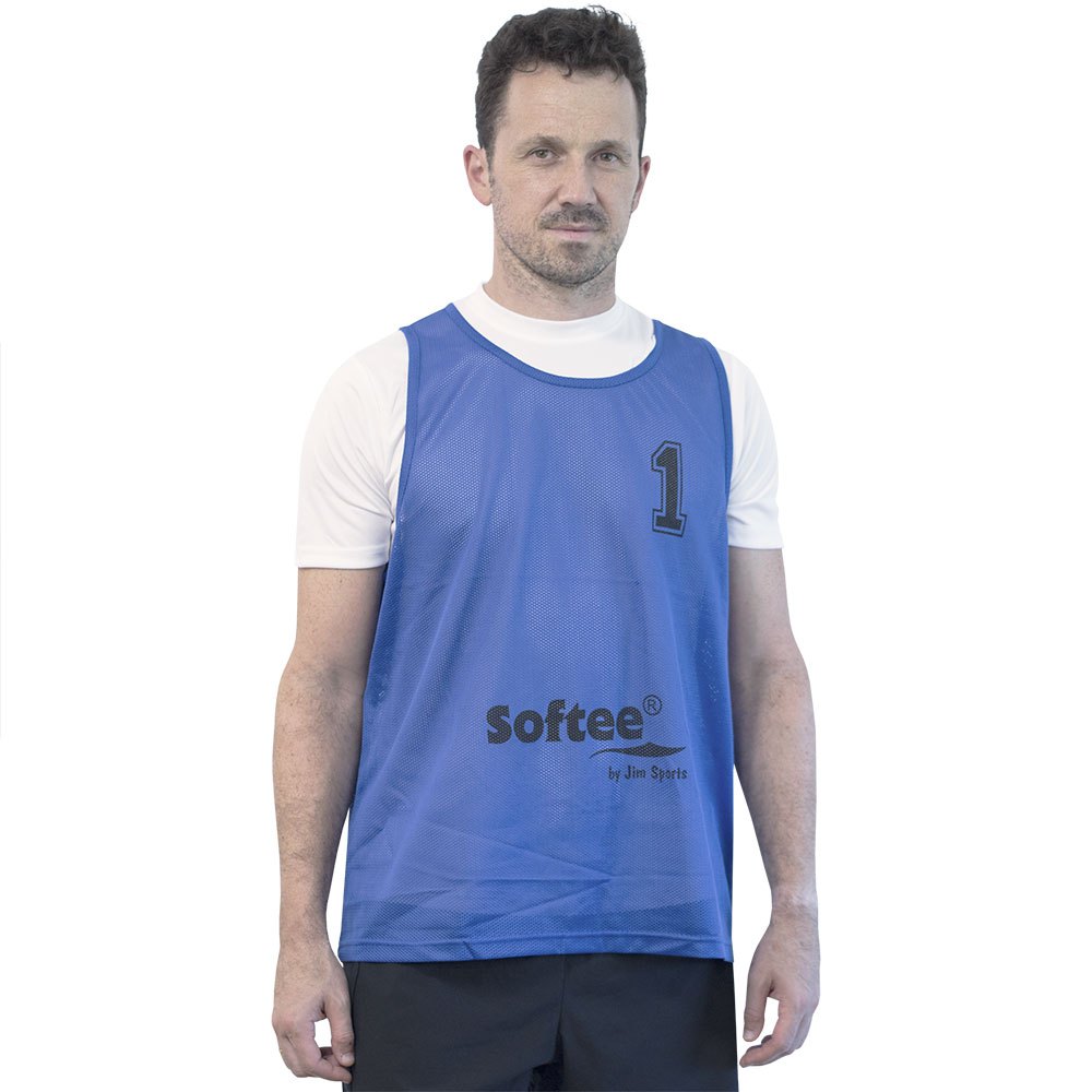 Softee Numbered 11 To 15 5 Units Bib Blau Senior Mann von Softee