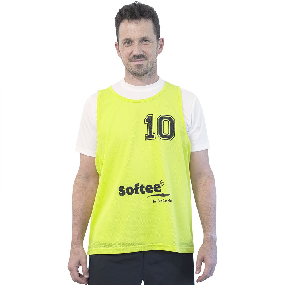 Softee Numbered 6-10 Training Bib 5 Units Gelb Youth Mann Softee Numbered 6-10 Training Bib 5 Units Gelb Youth Mann von Softee