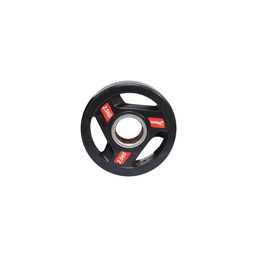 Softee Olympic Plate 2.5kg Schwarz 2.5 kg Softee Olympic Plate 2.5kg Schwarz 2.5 kg von Softee