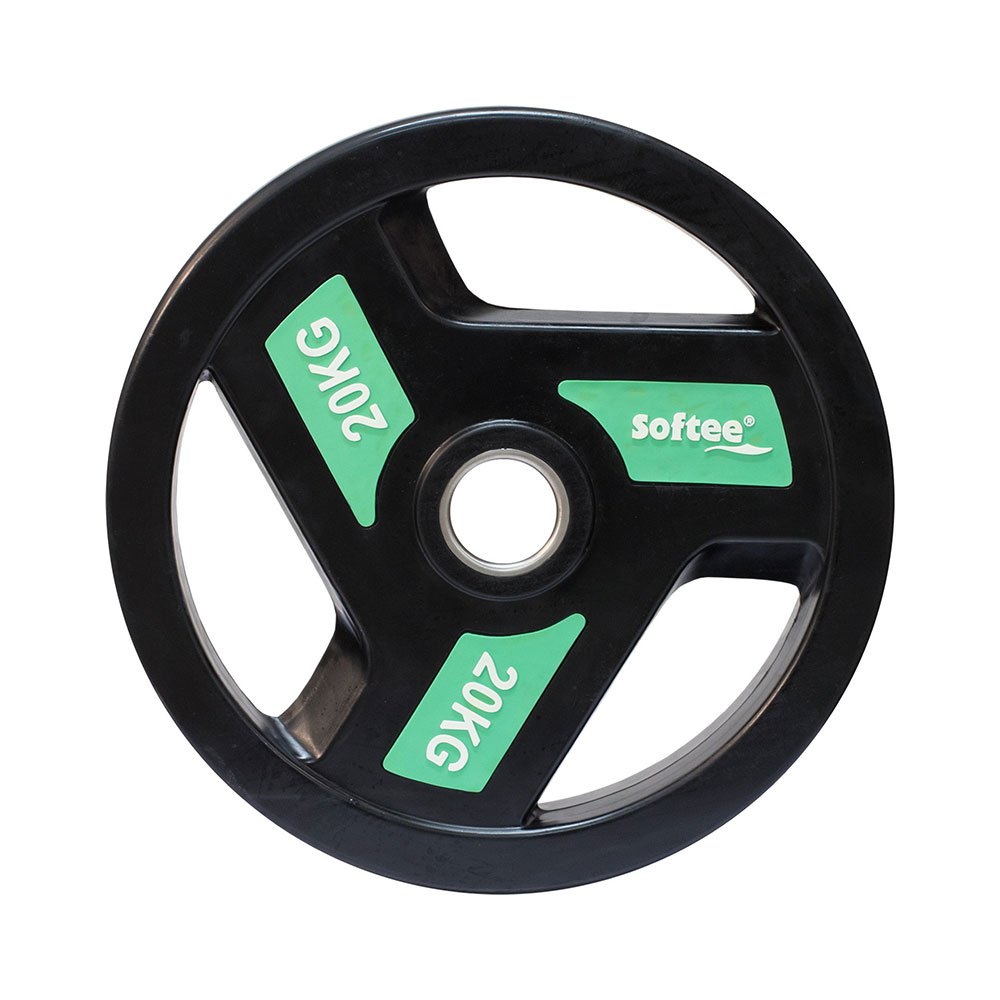Softee Olympic Plate 20kg Schwarz 20 kg Softee Olympic Plate 20kg Schwarz 20 kg von Softee