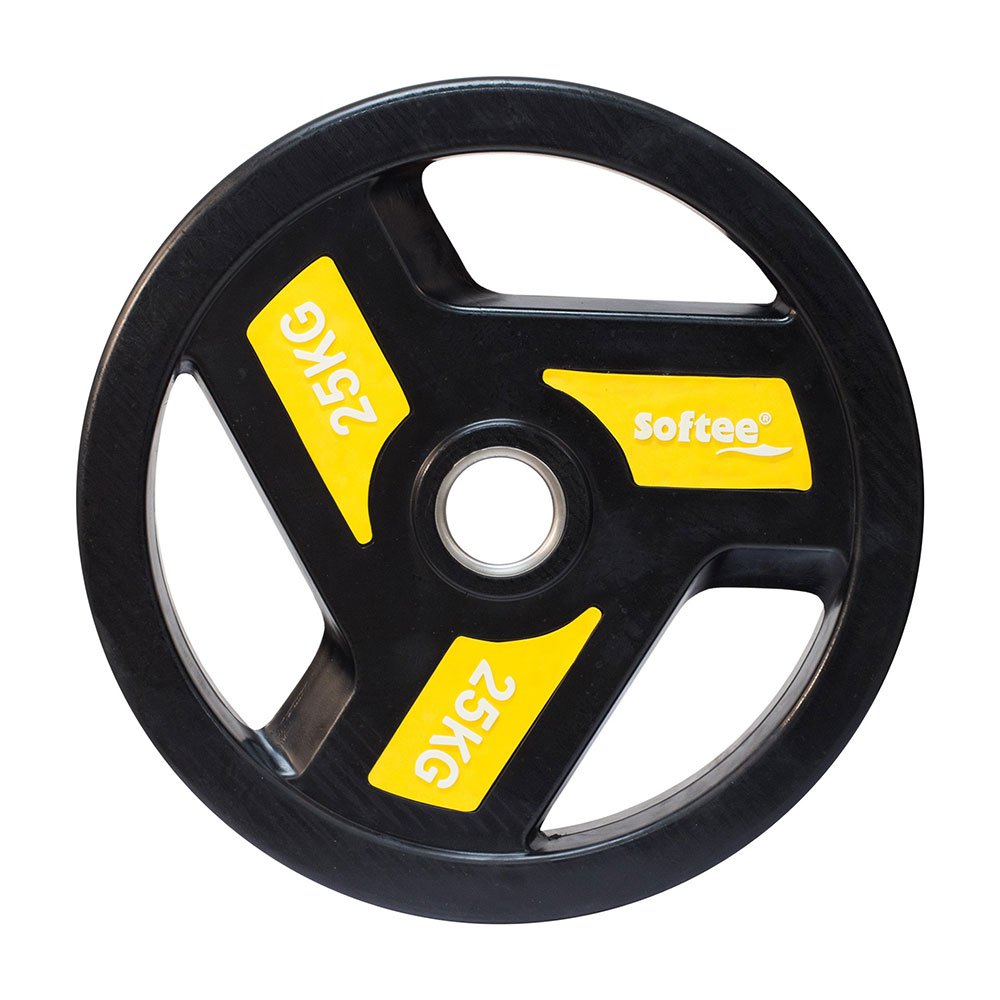 Softee Olympic Plate 25kg Schwarz 25 kg Softee Olympic Plate 25kg Schwarz 25 kg von Softee