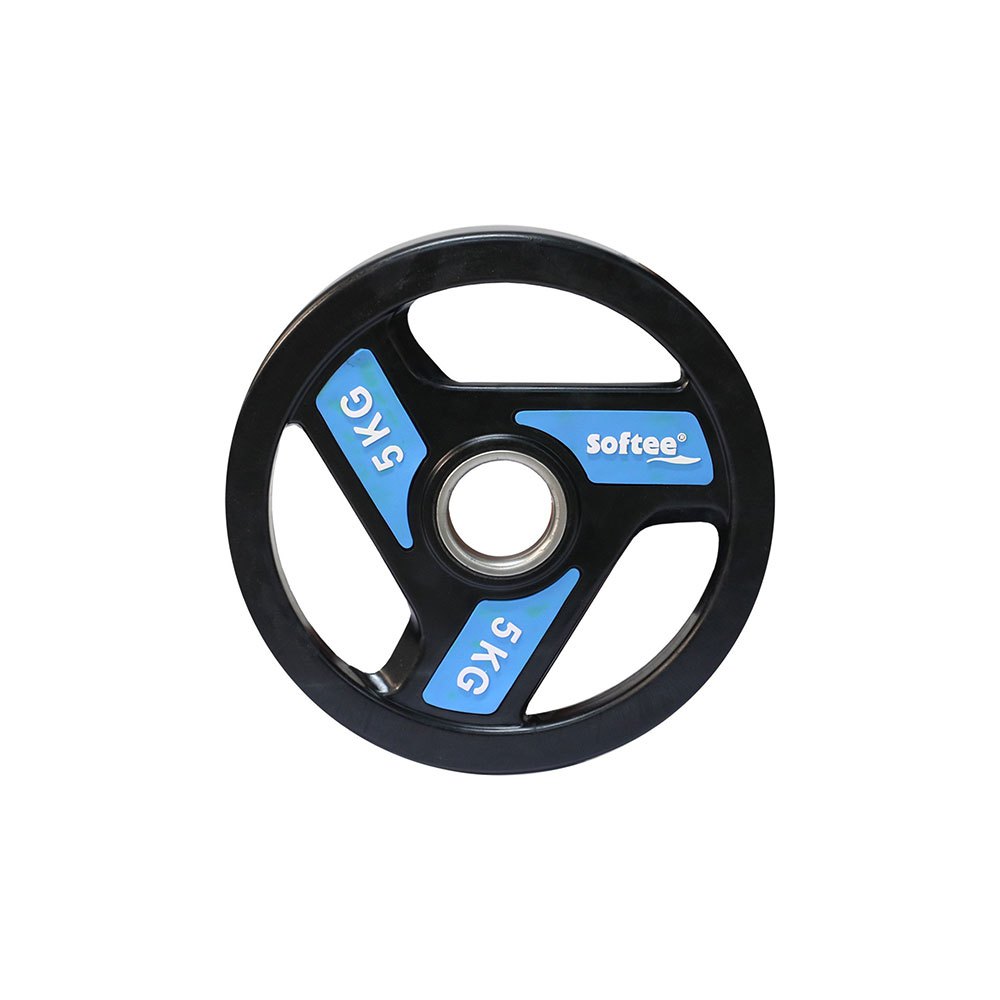 Softee Olympic Plate 5kg Schwarz 5 kg Softee Olympic Plate 5kg Schwarz 5 kg von Softee