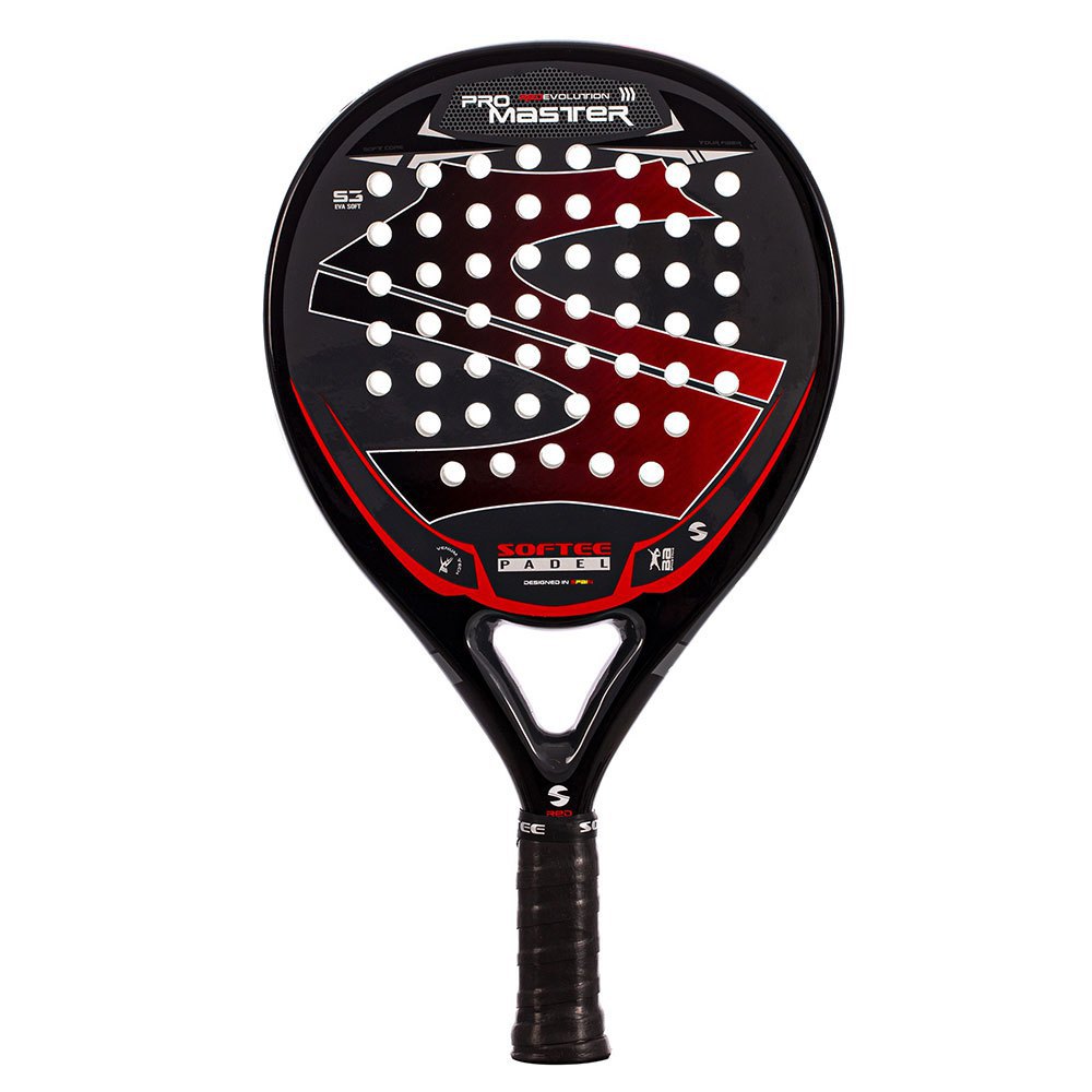 Softee Pro Master Evolution Padel Racket Schwarz,Silber Softee Pro Master Evolution Padel Racket Schwarz,Silber von Softee