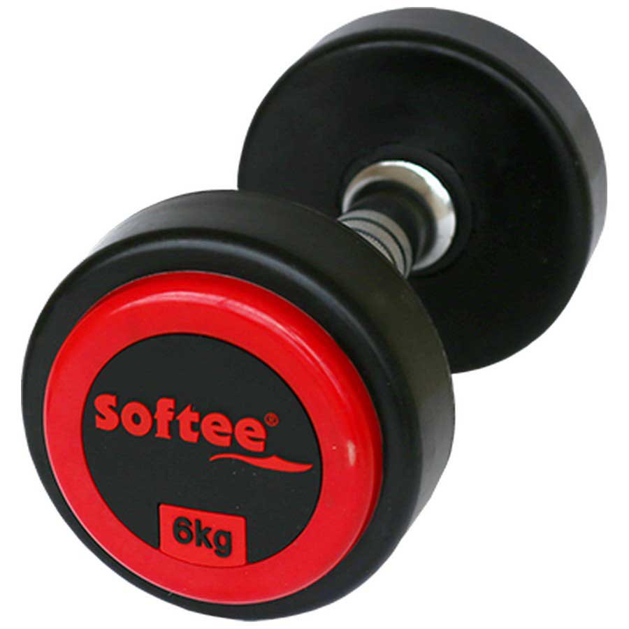Softee Pro-sport 6kg Dumbbell Rot,Schwarz 6 kg Softee Pro-sport 6kg Dumbbell Rot,Schwarz 6 kg von Softee