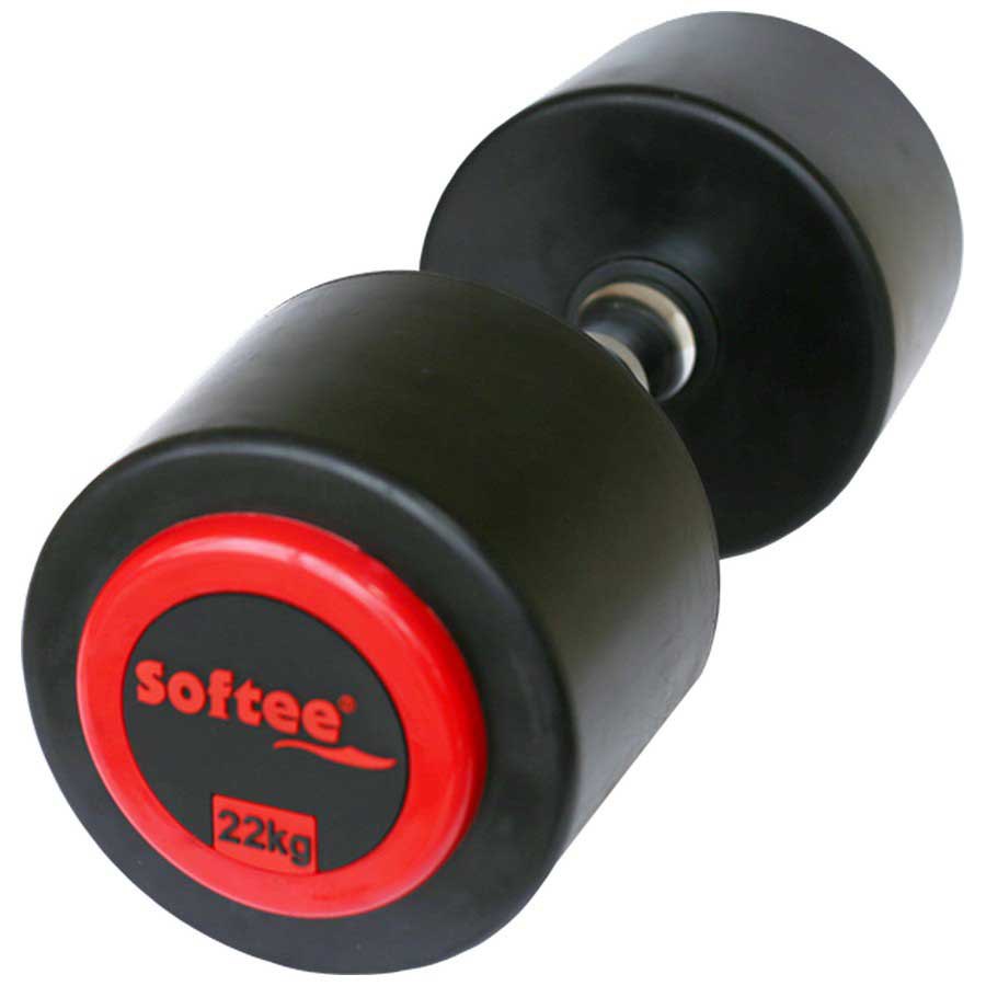 Softee Pro-sport 22kg Dumbbell Schwarz 22 kg Softee Pro-sport 22kg Dumbbell Schwarz 22 kg von Softee