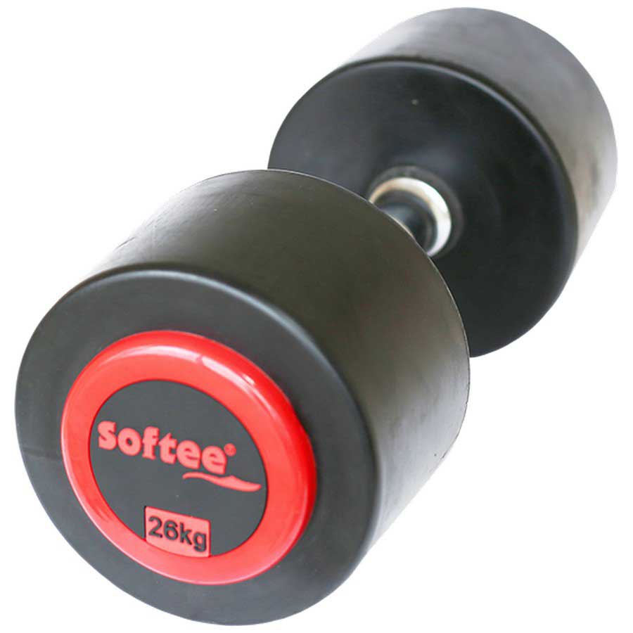 Softee Pro-sport 26kg Dumbbell Schwarz 26 kg Softee Pro-sport 26kg Dumbbell Schwarz 26 kg von Softee