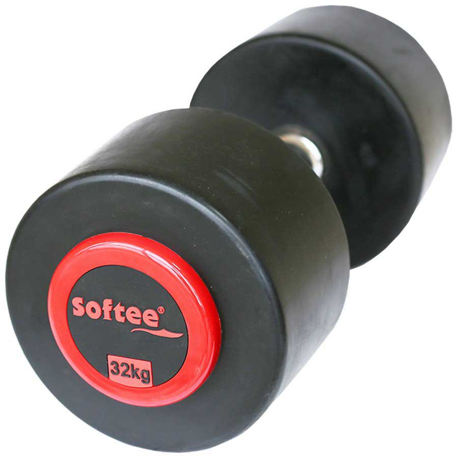 Softee Pro-sport 32kg Dumbbell Schwarz 32 kg von Softee