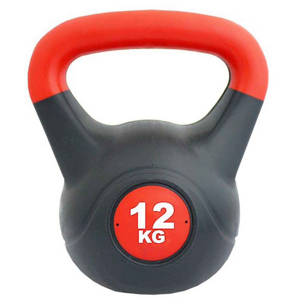 Softee Pvc 12kg Kettlebell Schwarz 12 kg von Softee