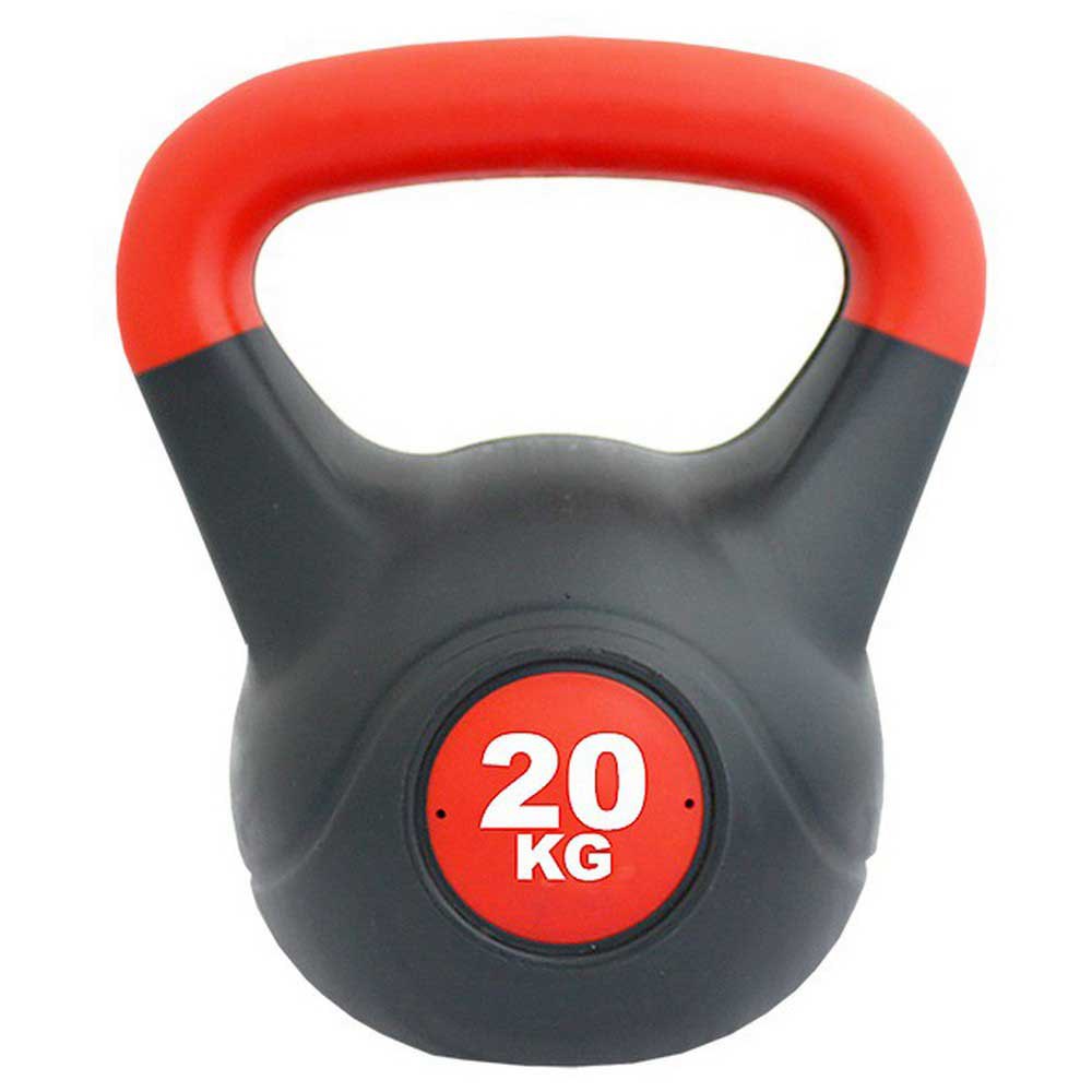 Softee Pvc 20kg Kettlebell Schwarz 20 kg von Softee