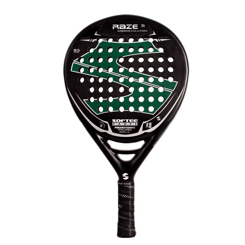 Softee Raze Evolution Carbono Padel Racket Grün Softee Raze Evolution Carbono Padel Racket Grün von Softee