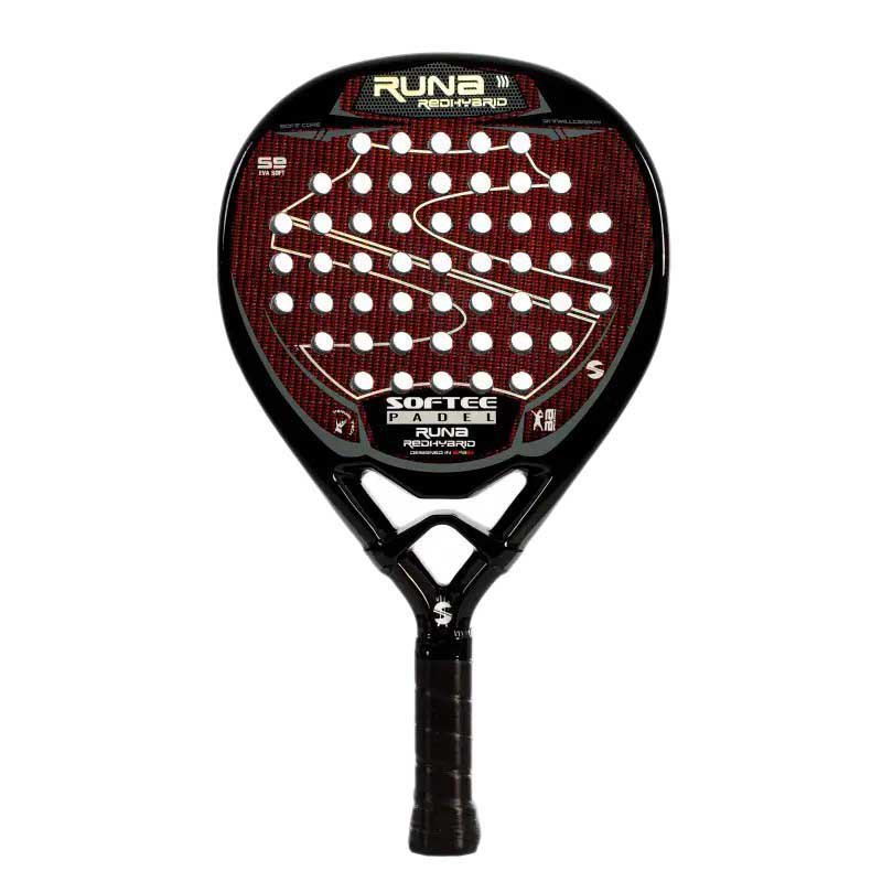 Softee Runa 3d Hybrid Padel Racket Rot von Softee