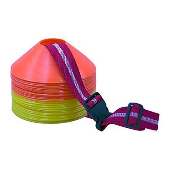 Softee Training Cones 48 Units Schwarz 19 cm Softee Training Cones 48 Units Schwarz 19 cm von Softee