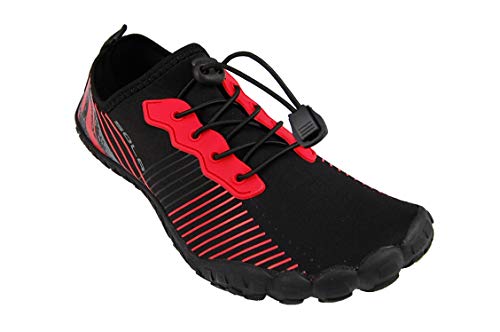 SOLA Active Shoe Schuh, Schwarz/Vermilion, 52 von Sola