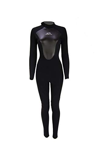 SOLA Damen Ignite 3/2 Fullsuit Neoprenanzug, Volcanic Black, 34 SOLA Damen Ignite 3/2 Fullsuit Neoprenanzug, Volcanic Black, 34 von Sola