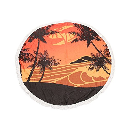 SOLA Round Handtuch, Orange, M von Sola