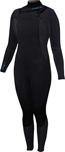 SOLA Damen Nova 5/3 GBS Front Zip M schwarz/türkis SOLA Damen Nova 5/3 GBS Front Zip M schwarz/türkis von Sola