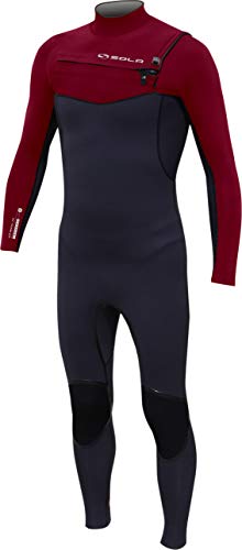 SOLA Herren Fullsuit Inferno 5/4 XL Grau/Burgunder SOLA Herren Fullsuit Inferno 5/4 XL Grau/Burgunder von Sola