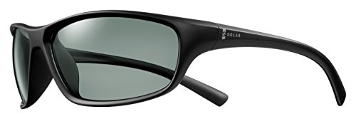 Solar Spector Sonnenbrille, polarisiert Herren, Herren, Spector, schwarz von Solar