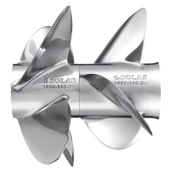 Solas Mercruiser&bravo Iii Front Left Propeller Silber 16 x 21´´ von Solas