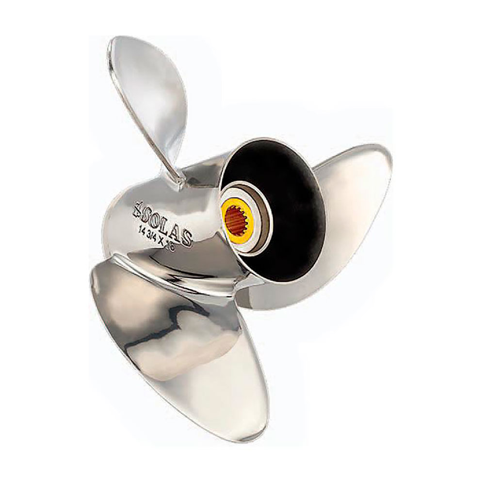 Solas Saturn Mercury Rh Stainless Steel 3 Blade Propeller Silber 254 x 304.80 mm Solas Saturn Mercury Rh Stainless Steel 3 Blade Propeller Silber 254 x 304.80 mm von Solas
