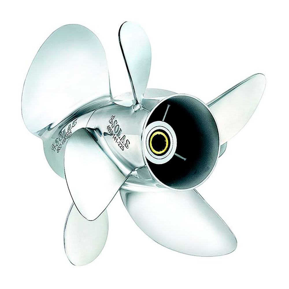 Solas Suzuki Dual Stainless Steel 4 Blade Rear Propeller Silber 358.77 x 571.50 mm Solas Suzuki Dual Stainless Steel 4 Blade Rear Propeller Silber 358.77 x 571.50 mm von Solas