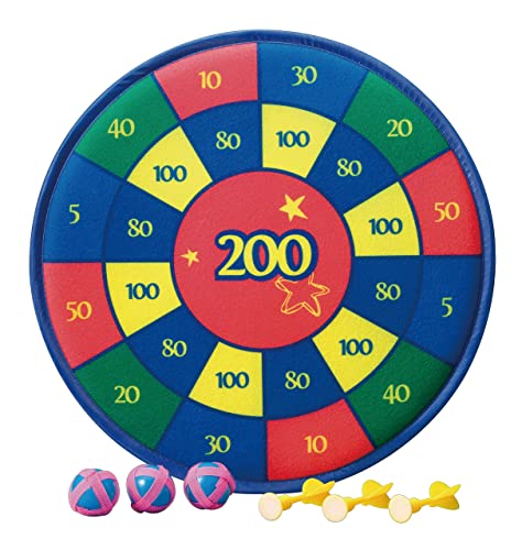 Solex 2in1 Klett-Dart Set mit Dartscheibe 39cm Dartpfeilen und Klettbällen – Klett Scheibe beidseitig spielbar Dartspiel und Wurfspiel Solex 2in1 Klett-Dart Set mit Dartscheibe 39cm Dartpfeilen und Klettbällen – Klett Scheibe beidseitig spielbar Dartspiel und Wurfspiel von Solex