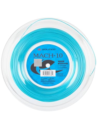 Solinco Mach-10 - Rolle 200 m - 1,20 mm - blau Solinco Mach-10 - Rolle 200 m - 1,20 mm - blau von Solinco