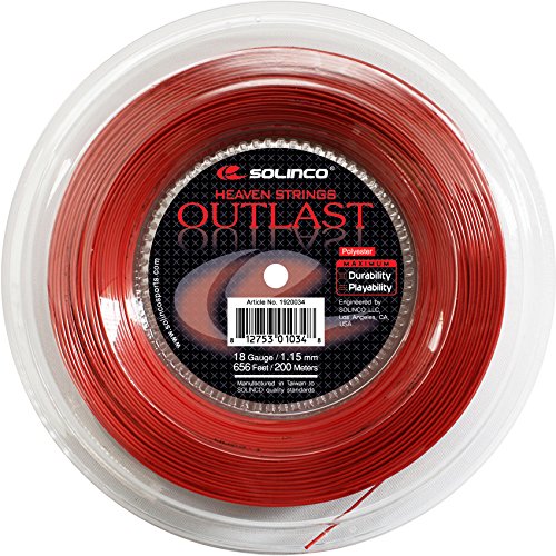 Solinco Saitenrolle Outlast, Rot, 200 m, 0555020120800006 Solinco Saitenrolle Outlast, Rot, 200 m, 0555020120800006 von Solinco