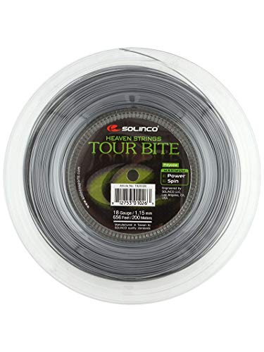 Solinco Saitenrolle Tour Bite, Silber, 200 m, 0555020120600004 Solinco Saitenrolle Tour Bite, Silber, 200 m, 0555020120600004 von Solinco