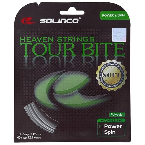 Solinco Saitenset Tour Bite Soft, Silber, 12.2 m Solinco Saitenset Tour Bite Soft, Silber, 12.2 m von Solinco