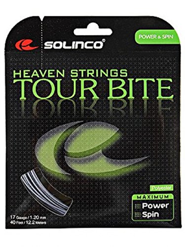 Solinco Tour Bite 17 g 1,20 mm Tennisschnur - 2 Packungen von Solinco