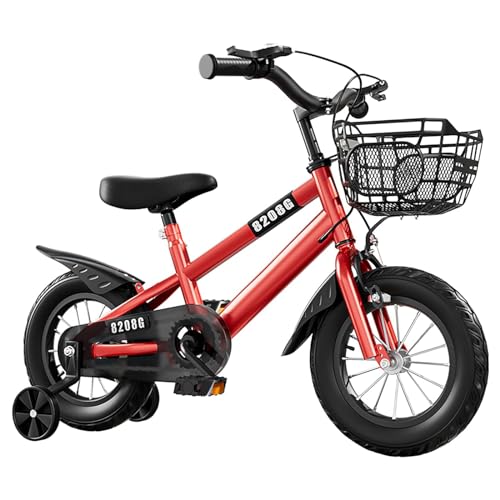 Solinder Kinderfahrrad für Mädchen im Alter von 3–7 Jahren mit Stützrädern, Korb, Kinderfahrrad von Solinder