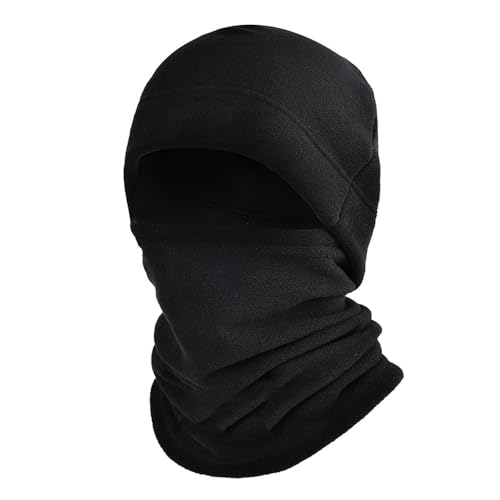 Solinder Winter Outdoor Radfahren Polar Fleece warme Gesichtsmaske Winddichte Skimütze Schal Halswärmer von Solinder