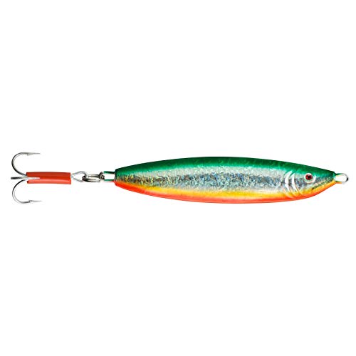 Solvkroken Stingsilda Holo Pilker bunt, Köder für Dorsch, Heilbutt & Seelachs, Meeresköder für Norwegen, Island, Dänemark, Gewicht / Länge / Hakengröße:125g - 10.2cm - Gr. 4/0 Solvkroken Stingsilda Holo Pilker bunt, Köder für Dorsch, Heilbutt & Seelachs, Meeresköder für Norwegen, Island, Dänemark, Gewicht / Länge / Hakengröße:125g - 10.2cm - Gr. 4/0 von Solvkroken