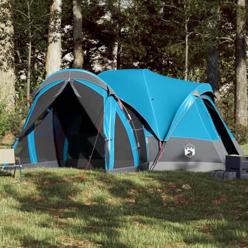 Tipi-Familienzelt 8 Personen Blau Wasserdicht, Somanki Caming Zelt, Camping Tents, Camping-Zelt - 94738 von Somanki