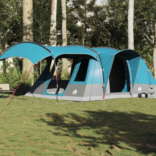 Tunnelzelt 5 Personen Blau Wasserdicht, Somanki Caming Zelt, Camping Tents, Camping-Zelt - 4009426 von Somanki