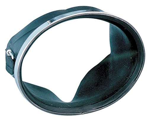 Sommap - Moana Maske Oval aus Gummi ohne Kompensator Kreis Edelstahl Heft von Sommap