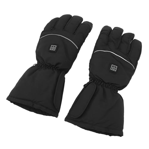 Sonew 1 Paar Beheizte Skihandschuhe, Elektrische Batteriebetriebene Beheizte Handschuhe für Männer und Frauen, Beheizte Touchscreen-Handschuhe für Outdoor-Bergsteigen, Skifahren, von Sonew