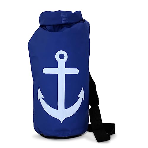Sonia Originelli 20 Liter Seesack Anker Wasserfest Trockensack Survival Bag Farbe Marineblau Sonia Originelli 20 Liter Seesack Anker Wasserfest Trockensack Survival Bag Farbe Marineblau von Sonia Originelli