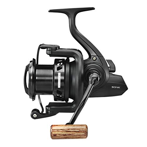 Sonik Insurgent 5000 Karpfenrolle - Angelrolle mit Frontbremse 0.30/380 mm/m Schnurfassung - Robuste Rolle für Karpfenangler Sonik Insurgent 5000 Karpfenrolle - Angelrolle mit Frontbremse 0.30/380 mm/m Schnurfassung - Robuste Rolle für Karpfenangler von Sonik