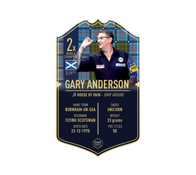Ultimate Darts Card - Gary Anderson von Sonstige
