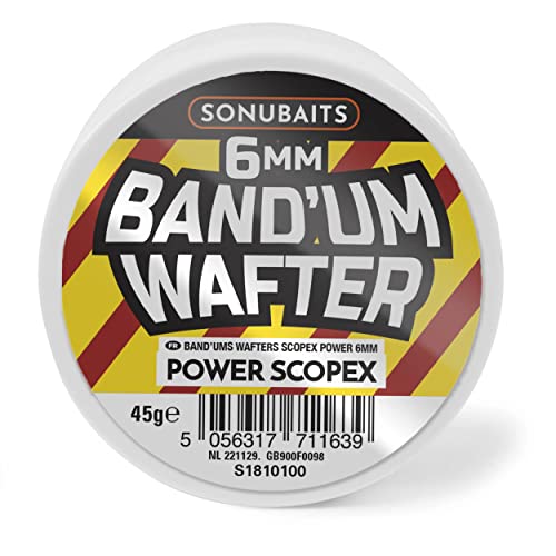 Sonubaits Band'um Wafters Power Scopex Angelschnur, 6 mm, farbig, monofil, einzeln von Sonubaits