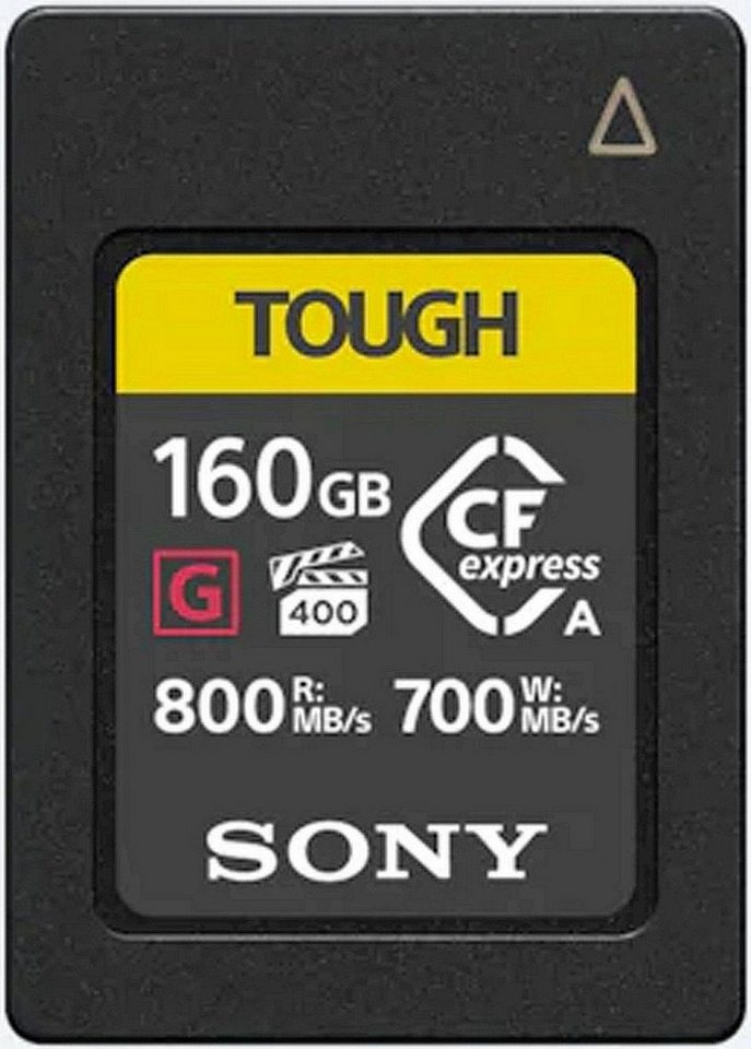 Sony CFexpress Typ A 160GB 800MBs / 700MBs Speicherkarte Sony CFexpress Typ A 160GB 800MBs / 700MBs Speicherkarte von Sony